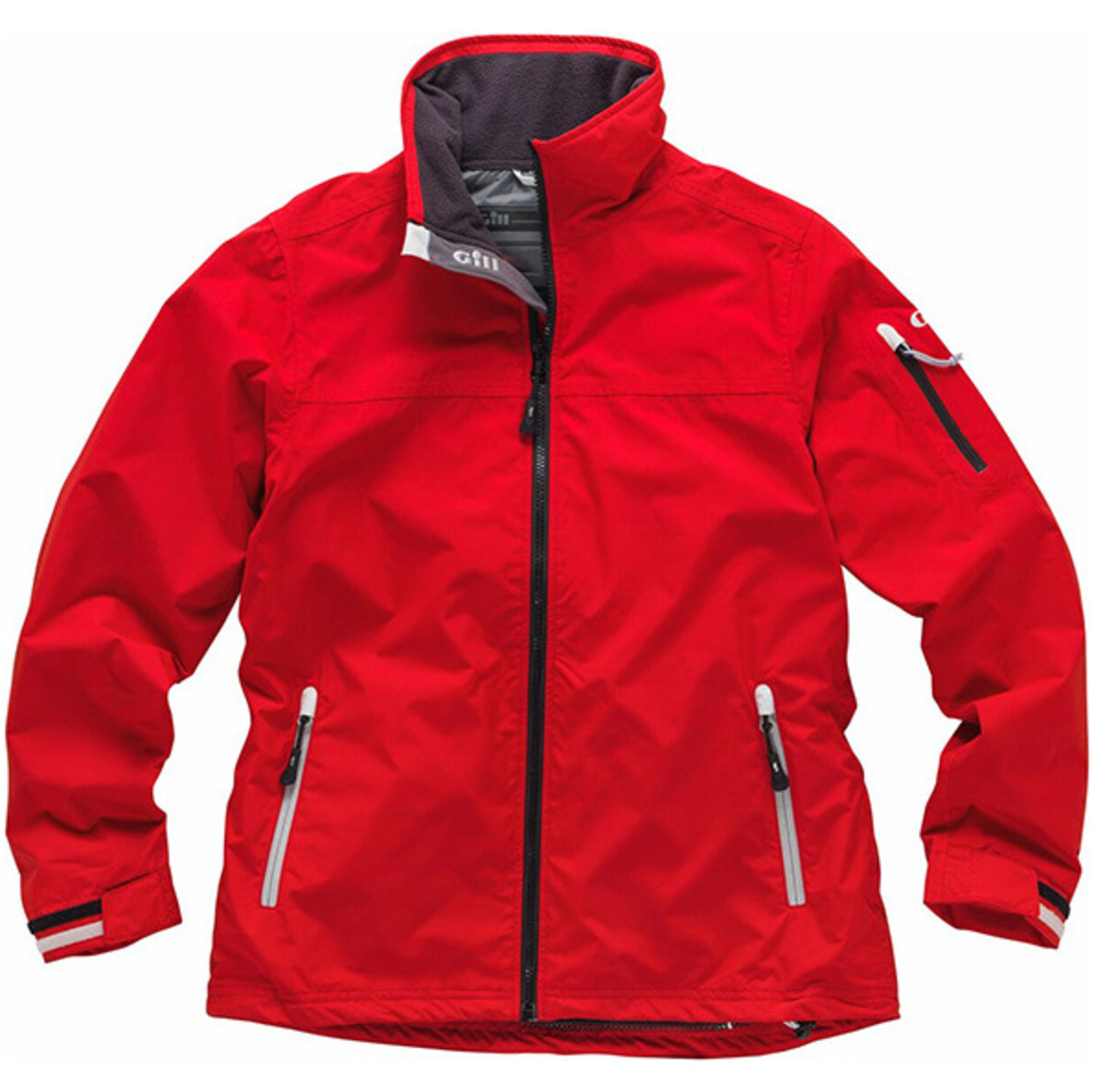 Gill Womens Crew Jacket in Red 1041W Sailing Sailing Yacht