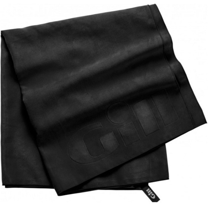 Gill Quick Dry Towel in Black T001