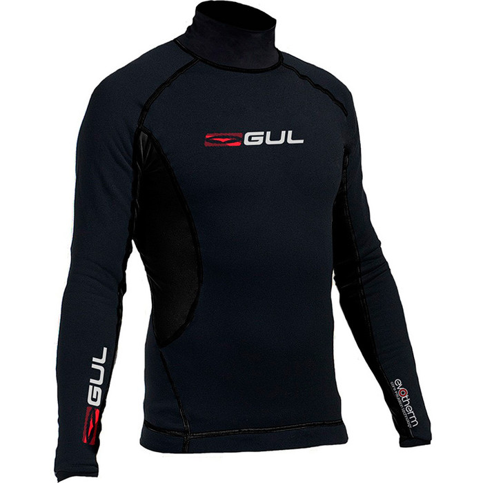 Gul JUNIOR Evotherm Long Sleeved Thermo Top in Black AC0062 A9