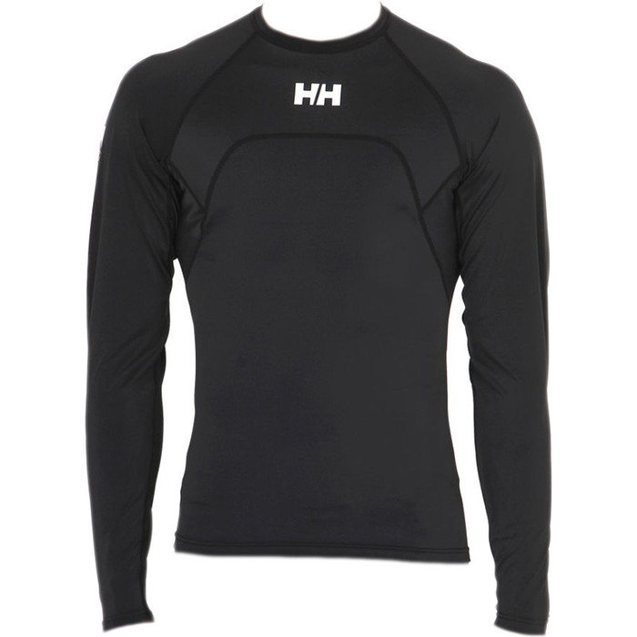 Helly Hansen Long Sleeved UV Rash Vest Black 30331