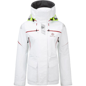 Henri Lloyd Womens Freedom Offshore Jacket Y00352 & Trouser Y10161 Combi Set Optic White / Black