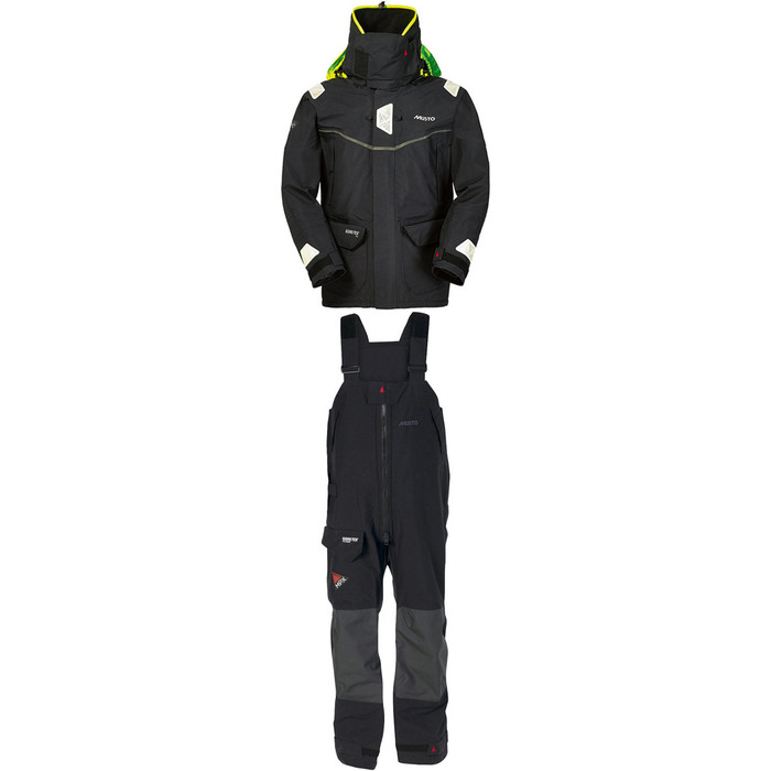 Musto MPX GORETEX Offshore Jacket SM1513R + Trouser SM1505 Combi Set BLACK