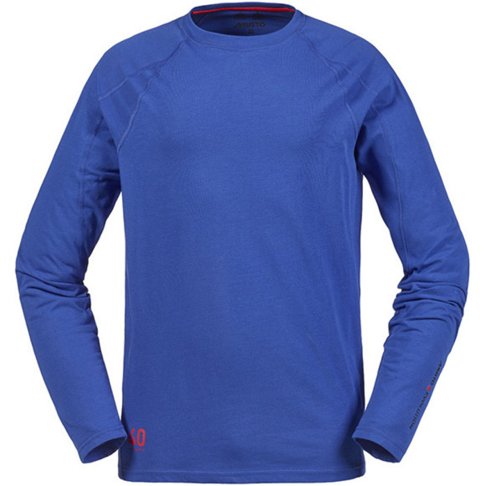 Musto Evolution Sunblock Long Sleeve T-Shirt Surf Blue SE1550