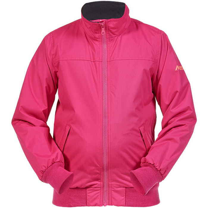 Musto Junior Snug Blouson Jacket in Vivid Pink / Black KL30032