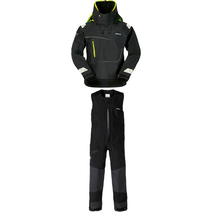 Musto MPX Offshore Race Smock SM1464 & SALOPETTES SM0013 in Black