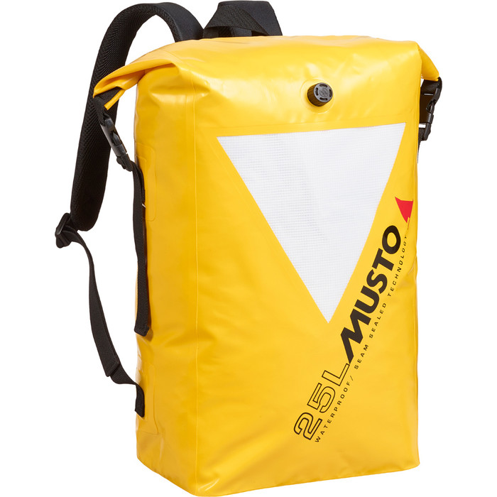Musto Waterproof 25L Dry Backpack Beacon Yellow AL4770