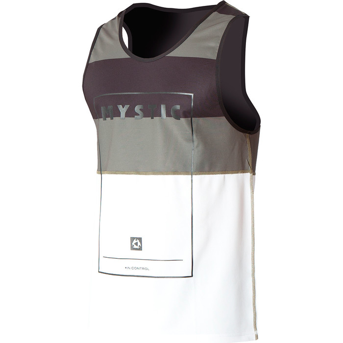 Mystic Drip Loosefit Quick Dry Technical Tank Top White 160305