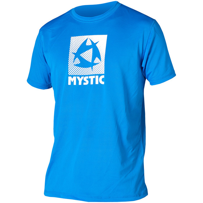 Mystic Star Loosefit Quickdry S / S Rash Vest Blue 150485
