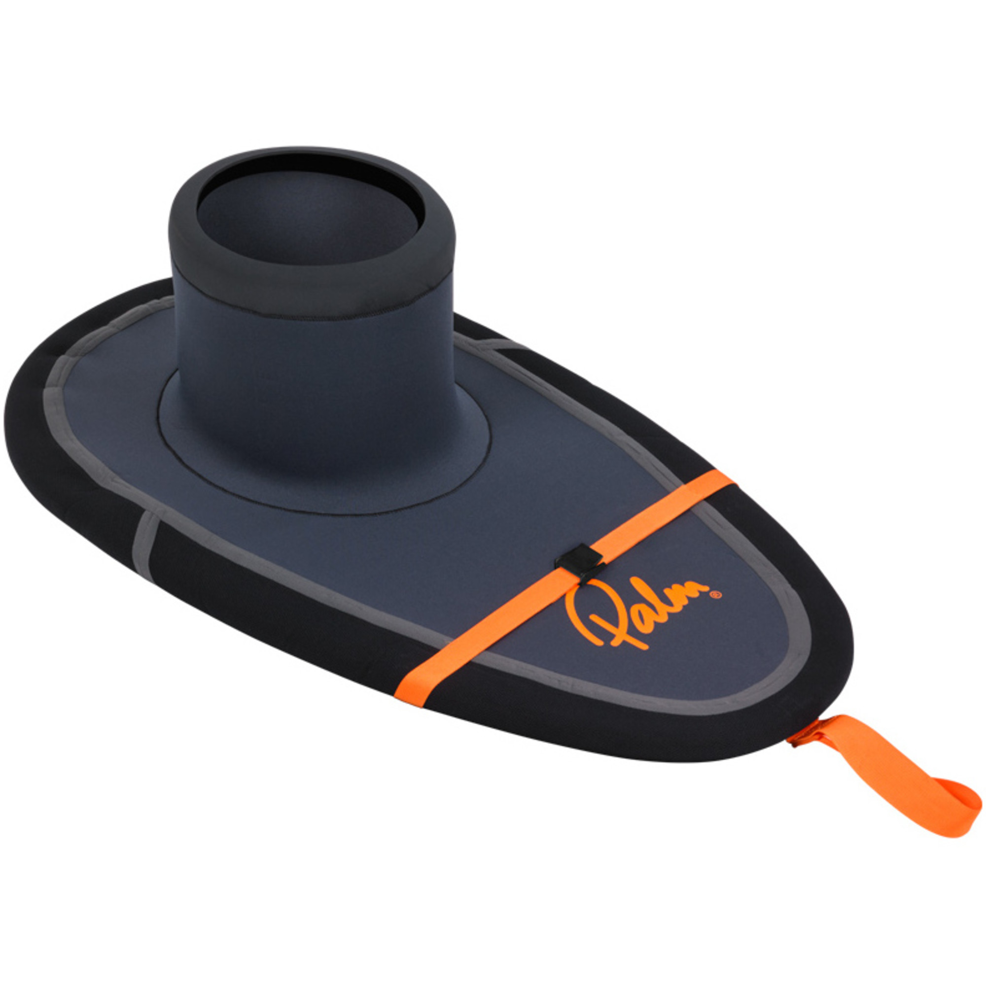 2024 Palm Enduro R4 Neoprene Spray Deck Jet Grey 11781 Canoe & Kayak