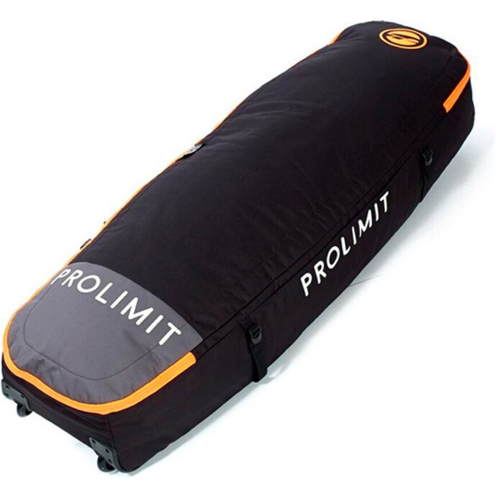 Prolimit Kitesurf Traveler Wheeled Boardbag 150x45 Black / Orange 63370