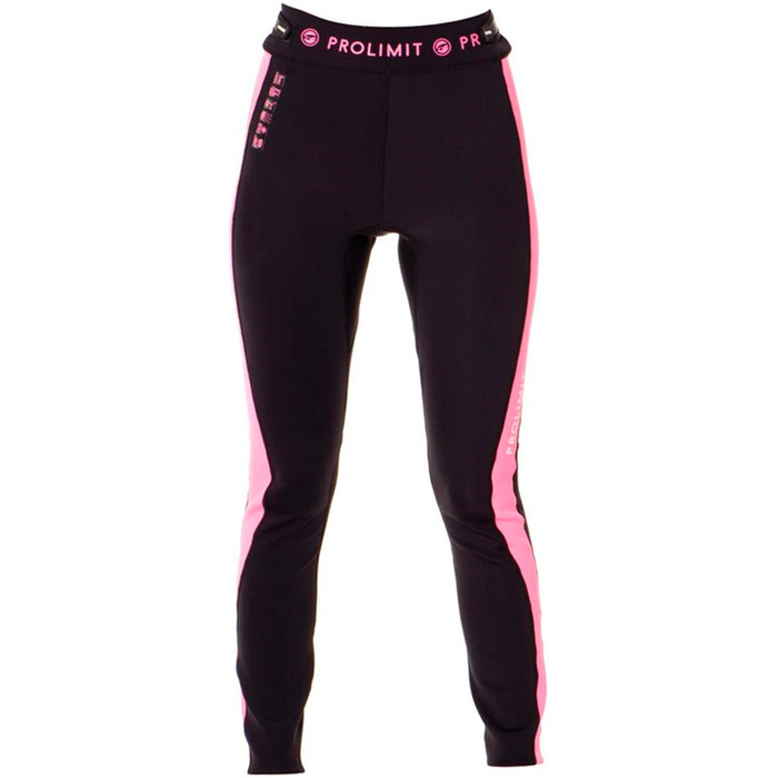 Prolimit Ladies SUP 2mm Neoprene Trousers Black / Pink 64730