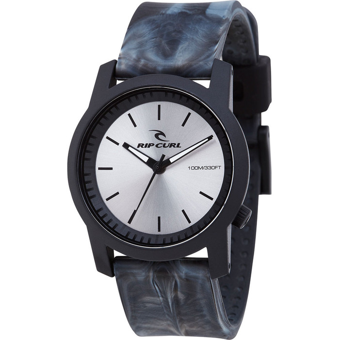 Rip Curl Cambridge Watch with Silicone Strap Charcoal A2698