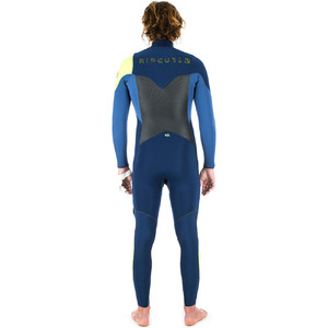 Rip Curl E-Bomb 4/3mm GBS Chest Zip Wetsuit NAVY WSM5BE
