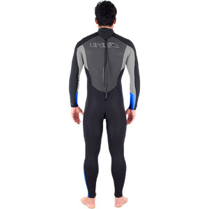 Rip Curl Omega 3/2mm GBS Back Zip Wetsuit BLUE WSM6LM