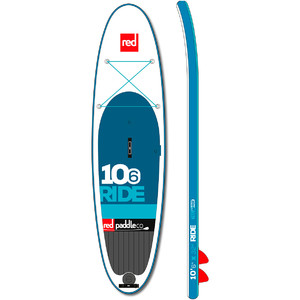 Red Paddle Co 10'6 Ride Inflatable Stand Up Paddle Board - WINDSURF EDITION + Bag, Pump, Paddle & LEASH