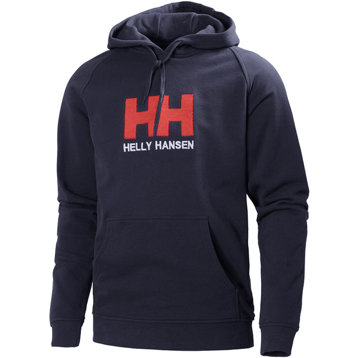 Helly Hansen Logo Hoodie NAVY 54313