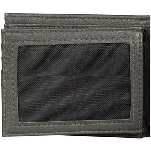 Billabong Junction Tri-Fold Faux Leather Wallet CHARCOAL C5WM05
