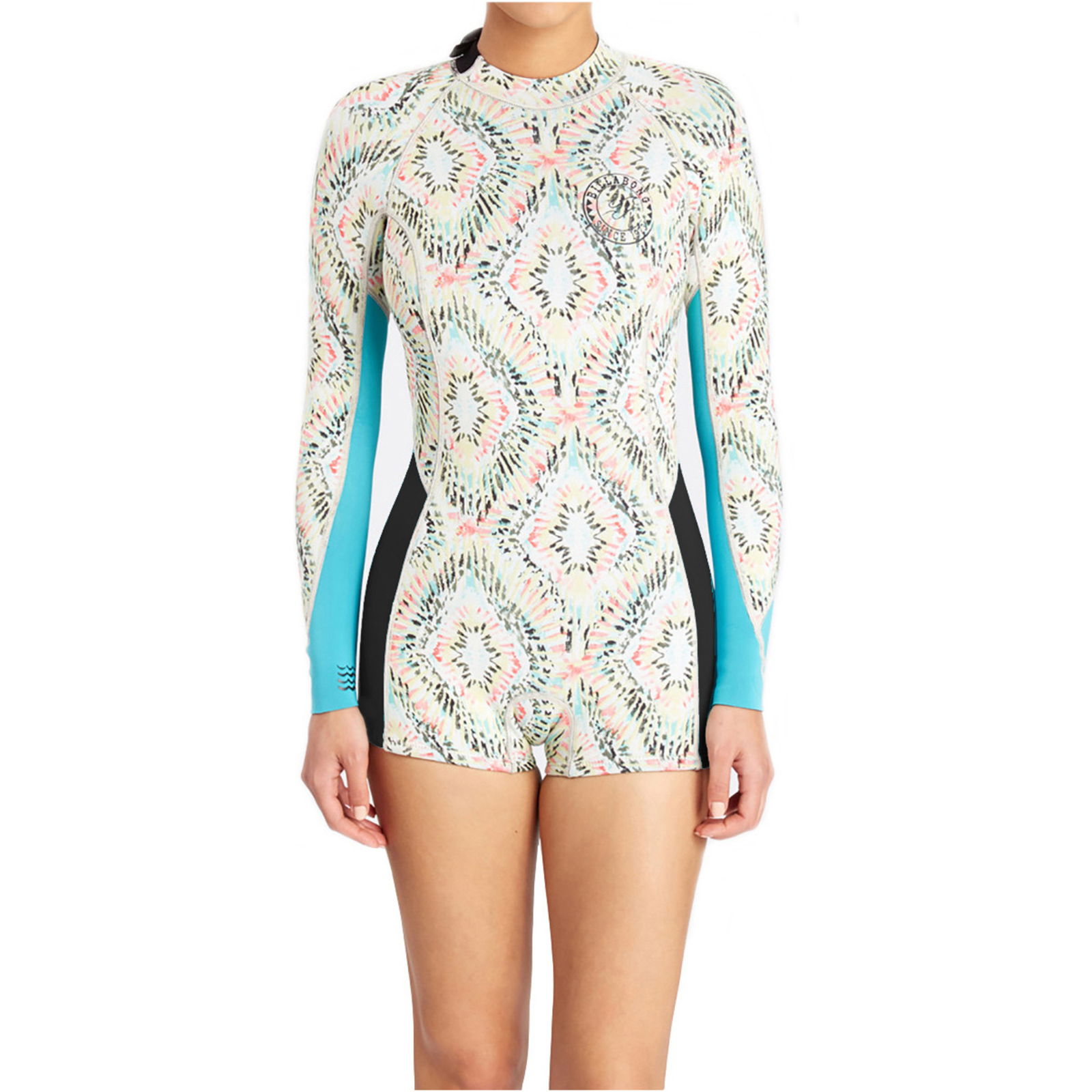 2017 Billabong Ladies 2mm Spring Fever Long Sleeve Shorty Wetsuit