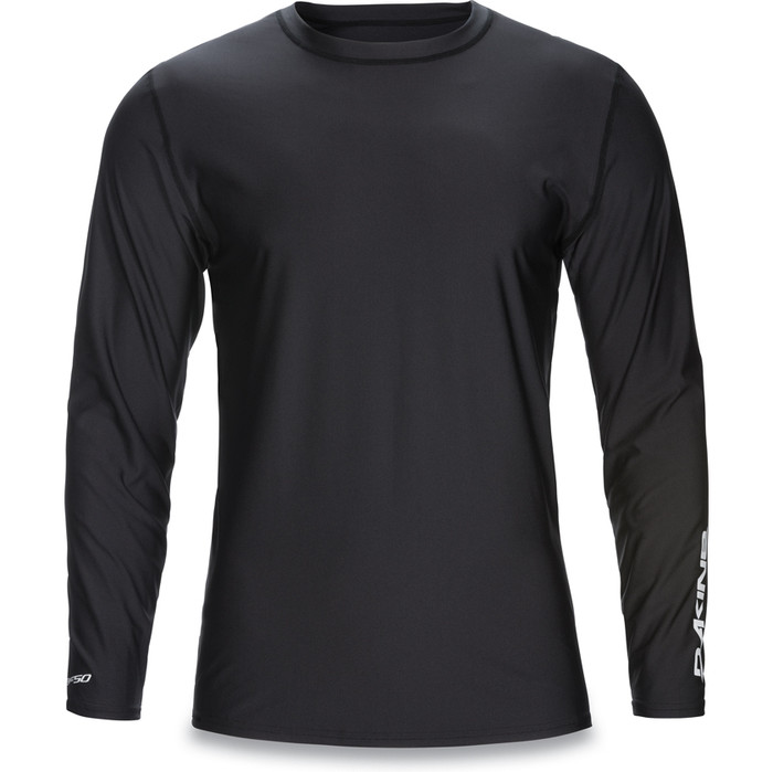 Dakine Heavy Duty Loose Fit Long Sleeve Surf Shirt BLACK 10001015
