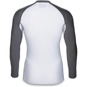 Dakine Heavy Duty Snug Fit Long Sleeve Surf Shirt WHITE 10001017