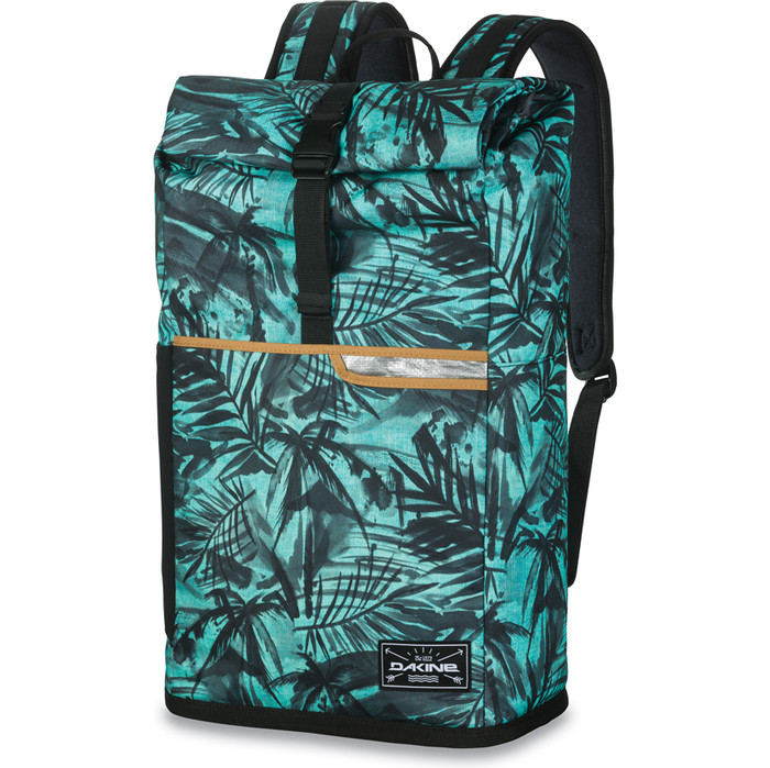 Dakine Section Roll Top Wet / Dry 28L Backpack PAINTED PALM 10001253