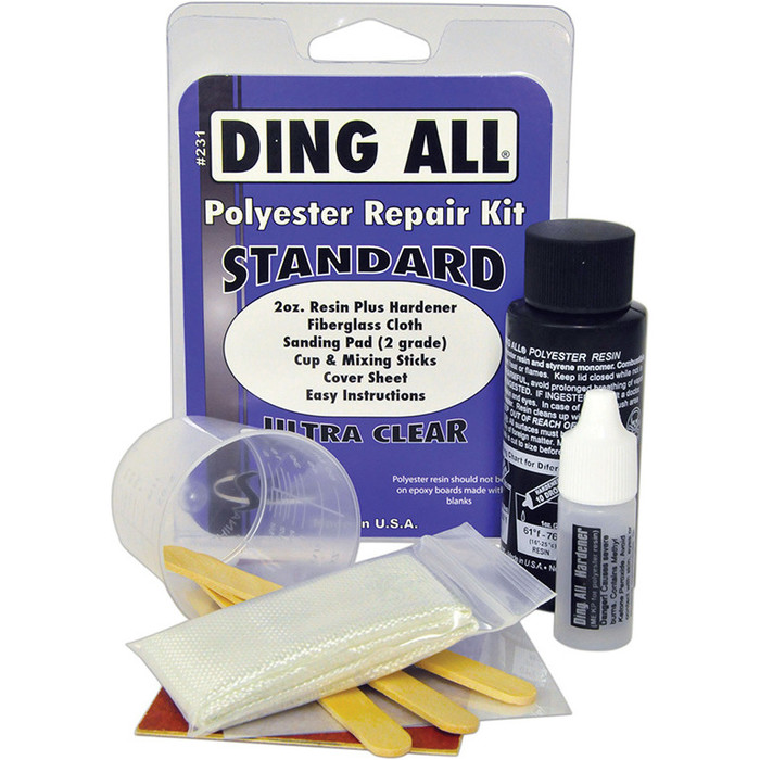 Ding All Standard Polyester 2oz Repair Kit #231