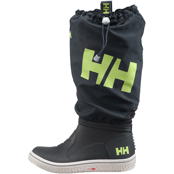 Helly Hansen Aegir 2 Ocean Boot Gaitor Black / Off White /Lime 11176