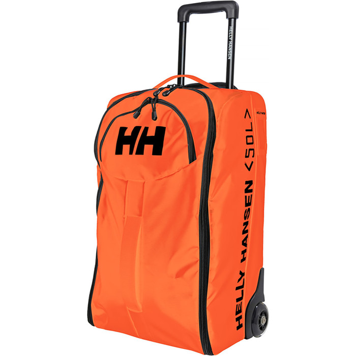 Helly Hansen Classic Duffel Travel Trolley Bag Orange 67769