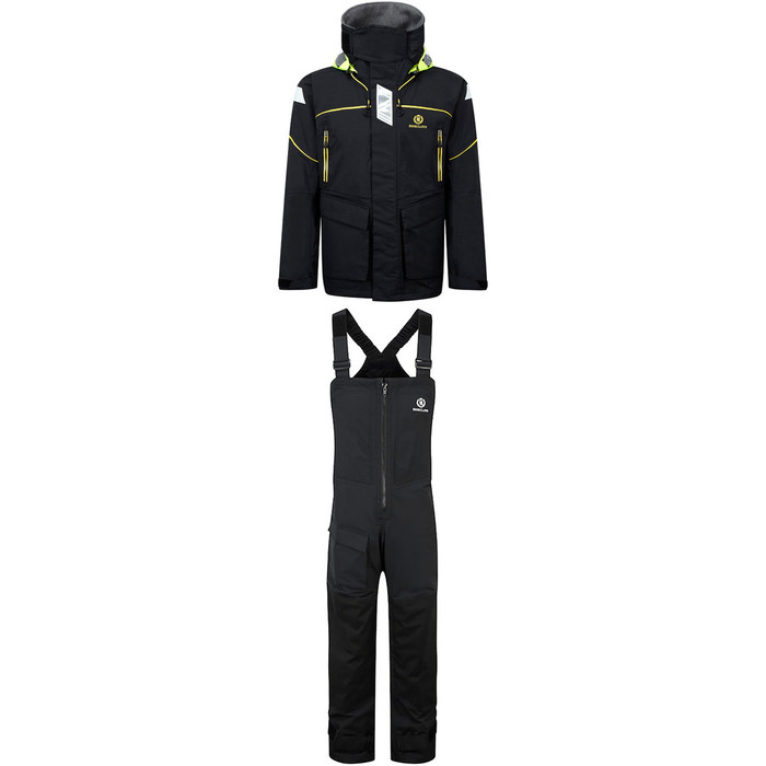 2019 Henri Lloyd Freedom Offshore Jacket Y00351 & Trouser Y10160 Combi Set Black