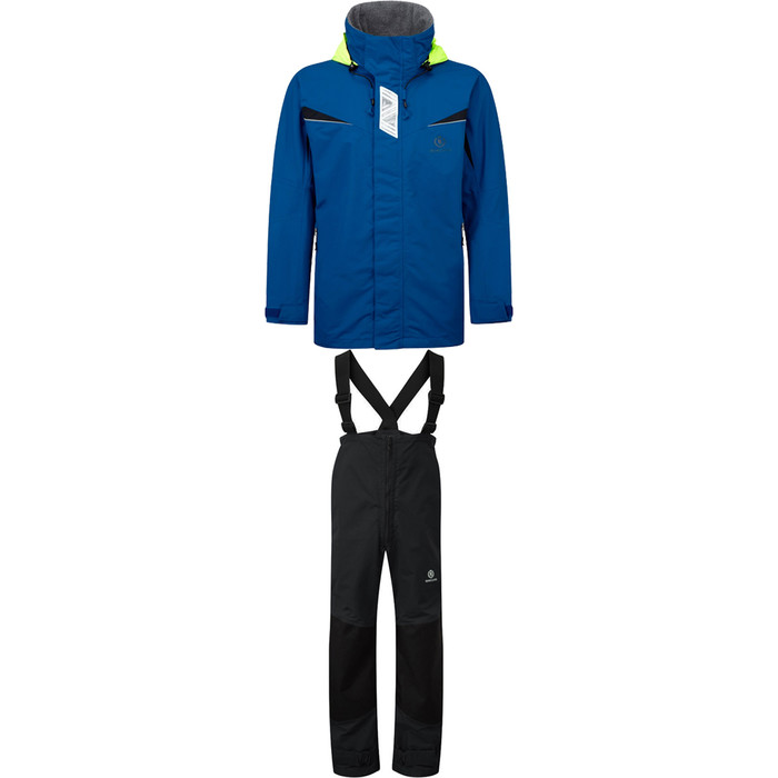 Henri Lloyd Wave Inshore Jacket Y00353 & Hi-Fit Trousers Y10162 COMBI SET ADRIATIC BLUE / BLACK