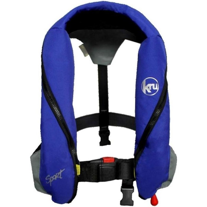 Kru Sport 185N Automatic Lifejacket - Blue / Grey LIF7221