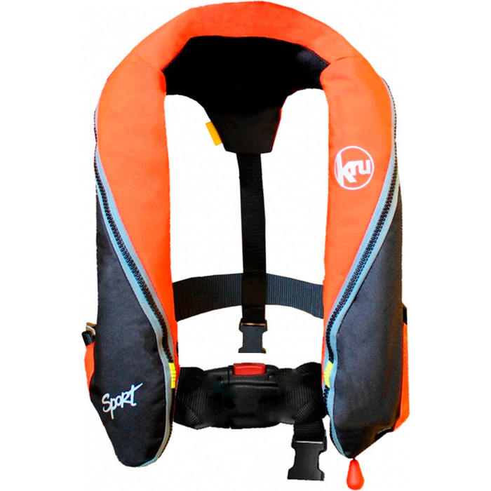 Kru Sport 185N Automatic Lifejacket - Orange / Black LIF7225
