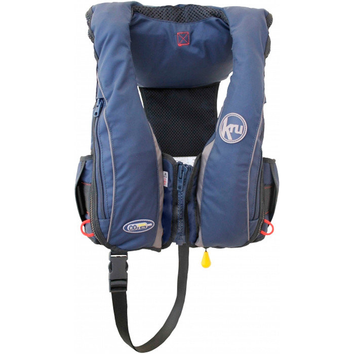 Kru Sport Pro ISO 180N Automatic Lifejacket Navy LIF7401