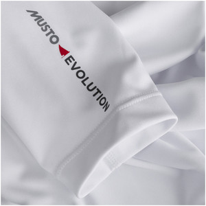 Musto Womens Evolution Dynamic Long Sleeve T-Shirt WHITE EWTS011