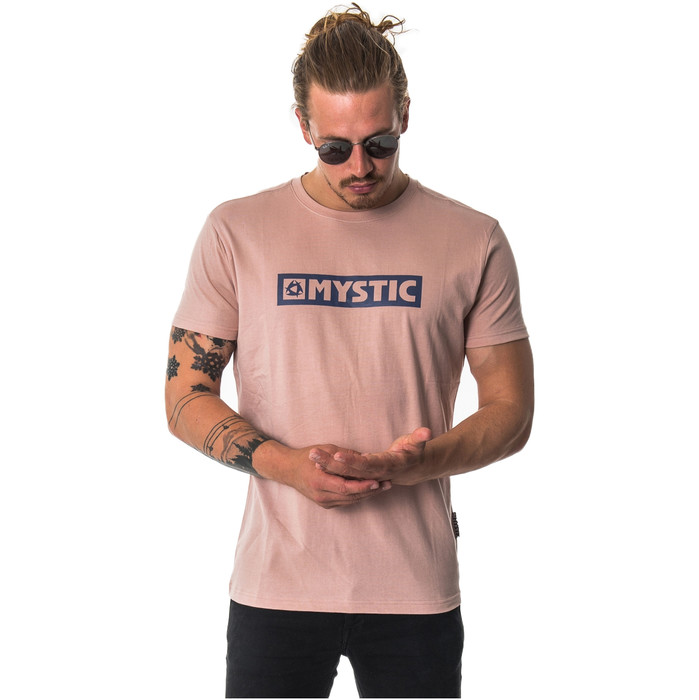 Mystic Brand Tee BARELY RED 170040