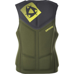Mystic Star Front Zip Wake Impact Vest Army 150565