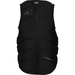 O'Neill Gooru Tech Front Zip Comp Impact Vest BLACK 4916EU