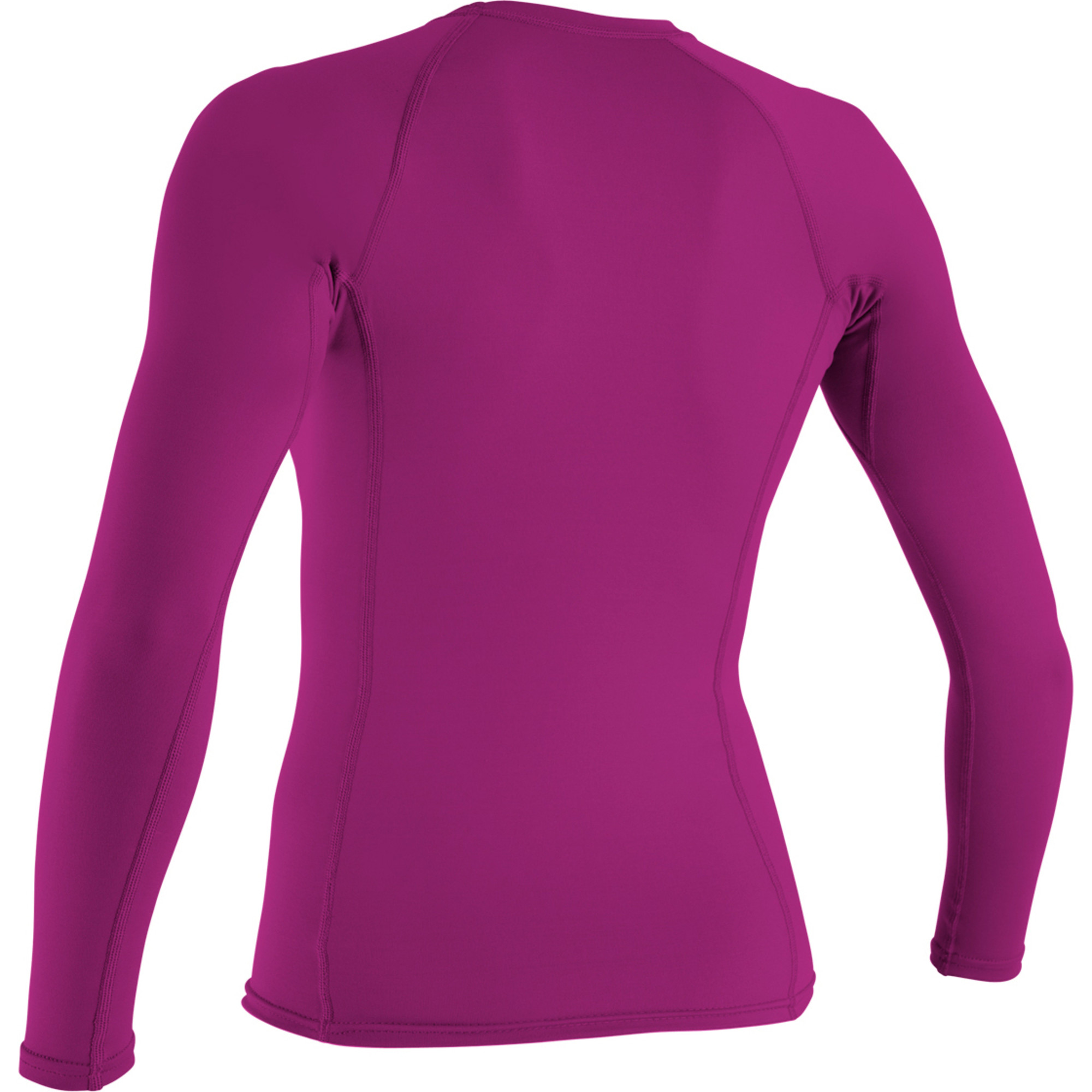 2024 O'Neill Womens Basic Skins Long Sleeve Crew Rash Vest 3549 Fox