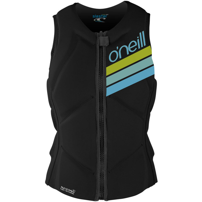 O'Neill Womens Slasher Comp Impact Vest BLACK 4938EU