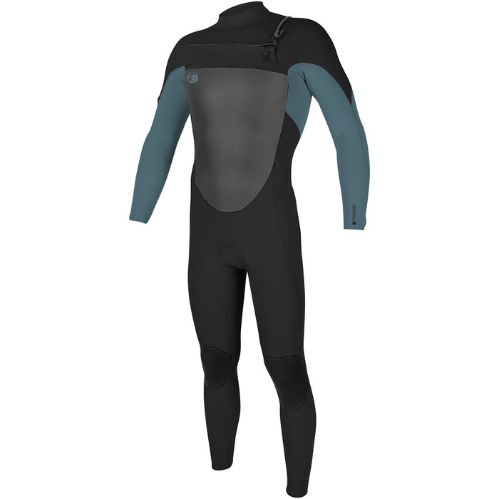 O'Neill O'riginal 3/2mm Chest Zip Wetsuit BLACK / DUSTY BLUE 5011 SECOND