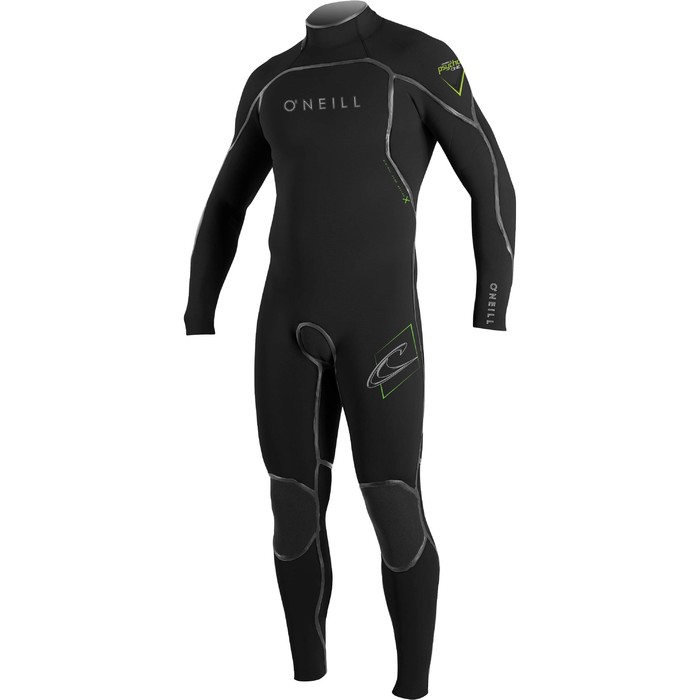 O'Neill Psycho One 4/3mm Back Zip Wetsuit BLACK / GRAPHITE 4394
