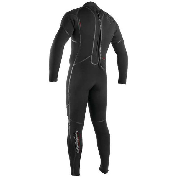 O'Neill Sector 7mm Dive Back Zip Wetsuit BLACK 3993 Wetsuits Hooded