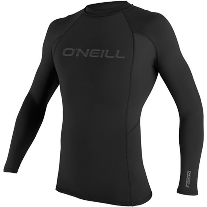 2022 O'Neill Youth Thermo-X Long Sleeve Crew Top BLACK 5009