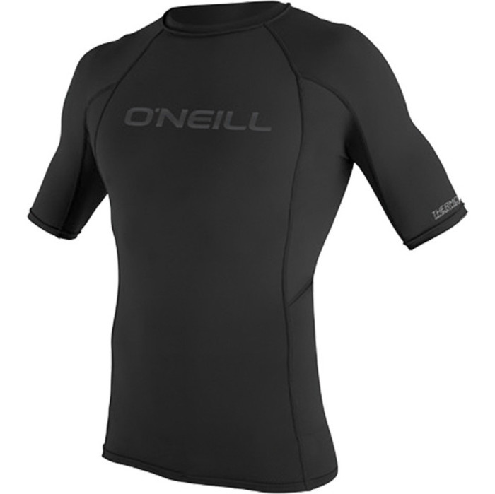 2022 O'Neill Thermo-X Short Sleeve Crew Top BLACK 5021