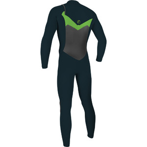 O'Neill Youth O'Riginal 5/4mm Chest Zip Wetsuit SLATE / DAYGLO 4999