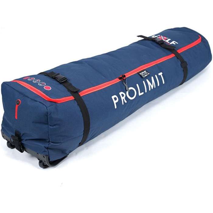 Prolimit Golf Travel Light Kitebag with Removable Wheels Blue / Red 150x45 73344