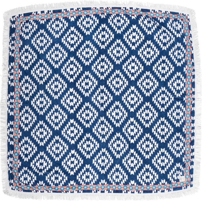 Rip Curl Del Sol Square Towel / Blanket BLUE GTWAB9