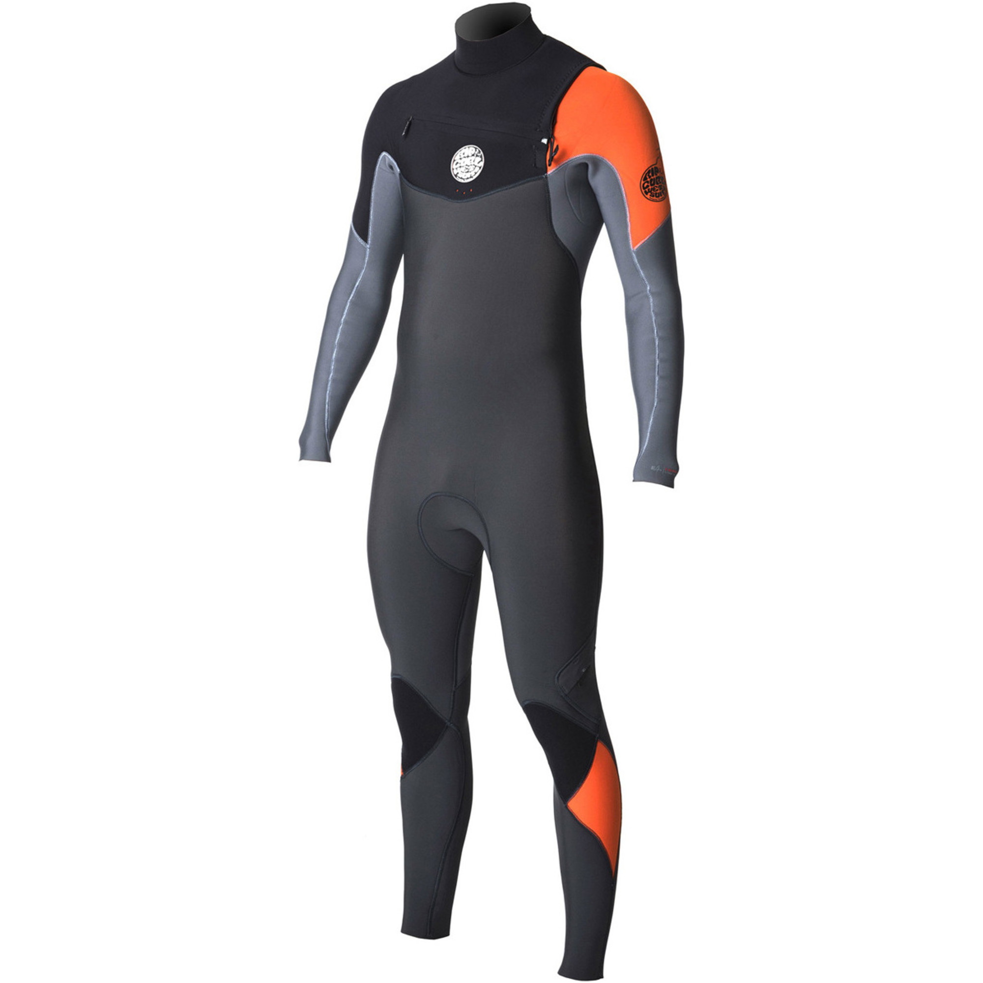 Rip Curl EBomb 5/4/3mm Chest Zip Wetsuit ORANGE WSM7CE Wetsuits 5mm Wetsuits Wetsuit Outlet