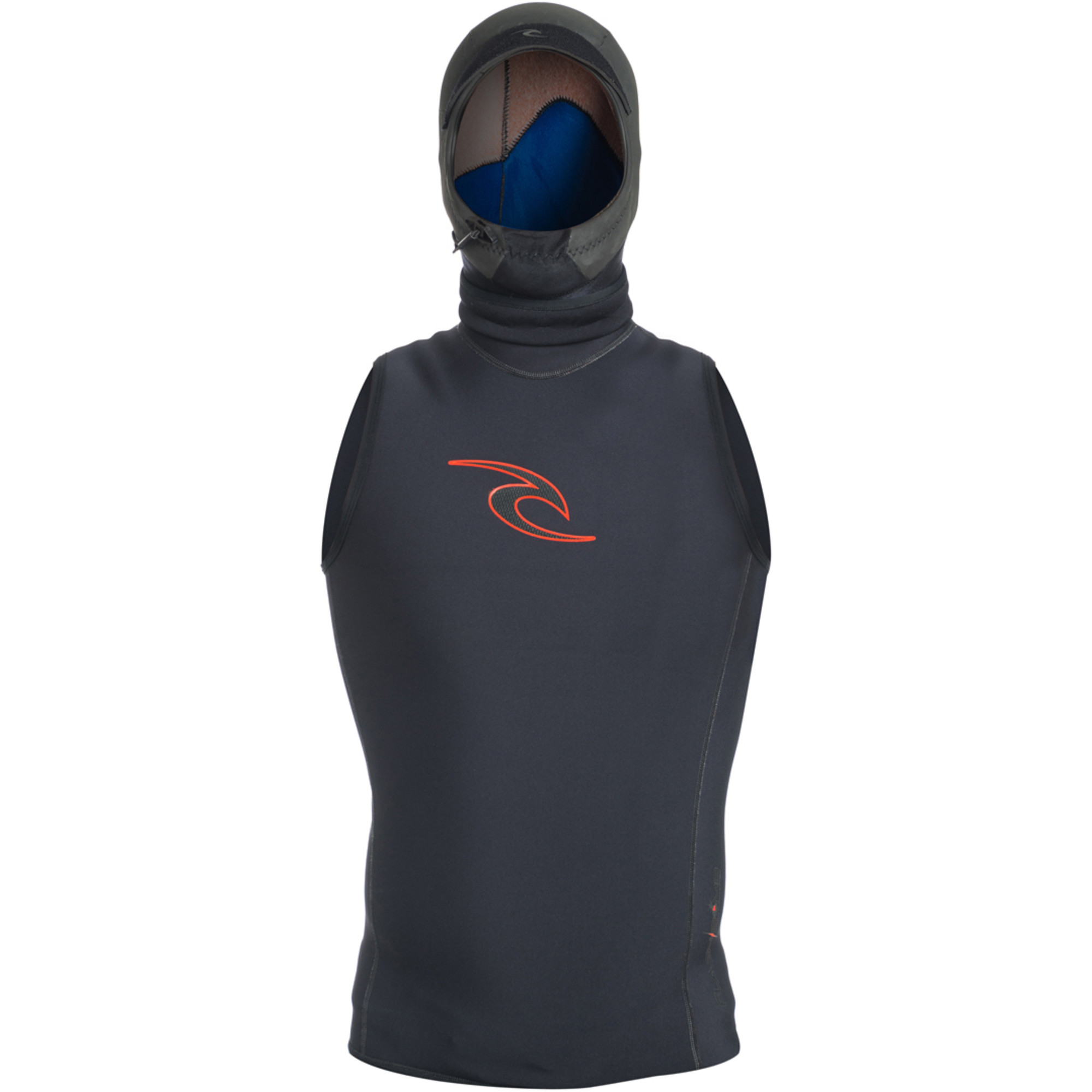 Rip Curl Flashbomb 0 5mm Hooded NEOPRENE Vest Black WVE4BF Wetsuit