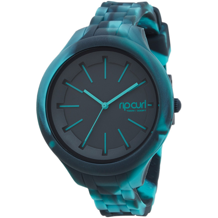 Rip Curl Womens Horizon Silicone Marbled Surf Watch SLATE A2967G
